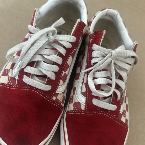 Vans SK8-Low Checkered Red - Picture 13 of 13